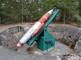 Słowiński Park Narodowy - Rąbka, wyrzutnia rakiet